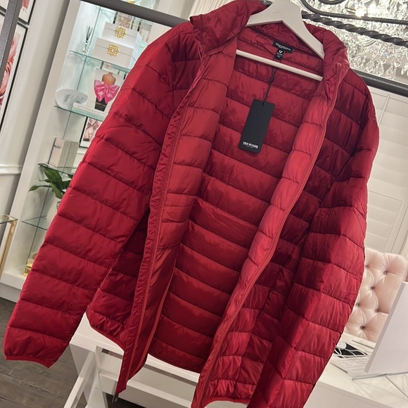 TRUE RELIGION MEN PUFFER JACKET SIZE 2XL  NWT - Picture 3 of 16